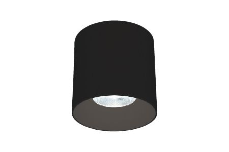 Downlight de Teto LED Shield Preto Ângulo de Feixe de 30° 40W Branco Natural - Downlight de Teto LED Shield Preto Ângulo de Feixe de 30° 40W Branco Natural