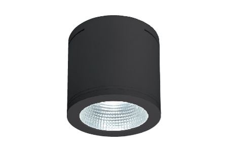 Luminária de Teto LED Black Diamond Preta Ângulo de Feixe de 35° 45W Luz do Dia - Luminária de Teto LED Black Diamond Preta Ângulo de Feixe de 35° 45W Luz do Dia