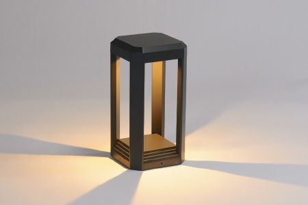 LED Outdoor Bollard Light – IP65 | 13W | 3000K Warm White | 30CM Height | Architectural Frame Design | DANCELIGHT® - LED Outdoor Bollard Light – IP65 | 13W | 3000K Warm White | 30CM Height | Architectural Frame Design | DANCELIGHT®