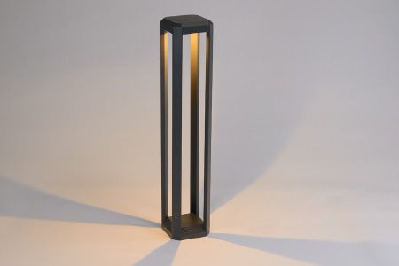 LED Outdoor Bollard Light – IP65 | 13W | 3000K Warm White | 80CM Height | Architectural Frame Design | DANCELIGHT® - LED Outdoor Bollard Light – IP65 | 13W | 3000K Warm White | 80CM Height | Architectural Frame Design | DANCELIGHT®
