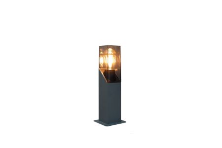 LED Outdoor Post Light with ST64 Filament Bulb – IP54 | E27 Base | 40CM Height | DANCELIGHT® - LED Outdoor Post Light with ST64 Filament Bulb – IP54 | E27 Base | 40CM Height | DANCELIGHT®