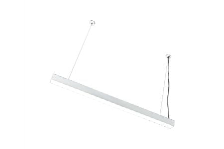 LED Linear Pendant Light White Slimline Connectable Office Light 24W Natural - LED Linear Pendant Light White Slimline Connectable Office Light 24W Natural