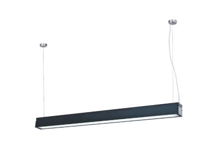 LED T8ペンダントライト ブラック 4フィート - LED T8ペンダントライト ブラック 4フィート