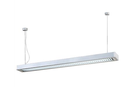 LEDデュアルチューブT8ペンダントライト ブラック 4フィート(リフレクター付き) - LEDデュアルチューブT8ペンダントライト ブラック 4フィート(リフレクター付き)