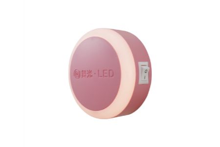 Đèn ngủ LED Cảm biến ánh sáng tự động Hồng 0.2W Ấm - Đèn ngủ LED Cảm biến ánh sáng tự động Hồng 0.2W Ấm