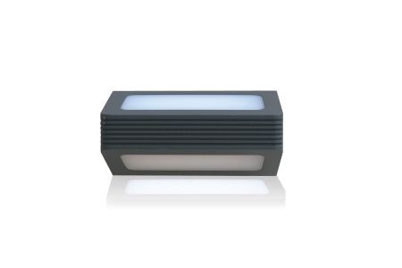 Luz de pared LED para exteriores estilo acordeón – IP66 | 13W | 3000K Blanco cálido | Brillo bidireccional | DANCELiGHT® - Luz de pared LED para exteriores estilo acordeón – IP66 | 13W | 3000K Blanco cálido | Brillo bidireccional | DANCELiGHT®