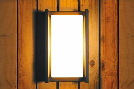Luz de pared LED para exteriores – IP66 | Diseño rectangular | 8W | 3000K blanco cálido | DANCELiGHT® - Luz de pared LED para exteriores – IP66 | Diseño rectangular | 8W | 3000K blanco cálido | DANCELiGHT®