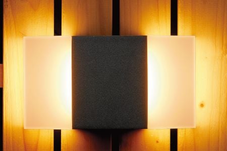 LED Goldstone Outdoor Wall Light 10W - LED Goldstone Outdoor Wall Light 10W