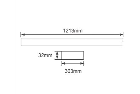 LED Panel Light D-41PD25D-EGR1 Drawing