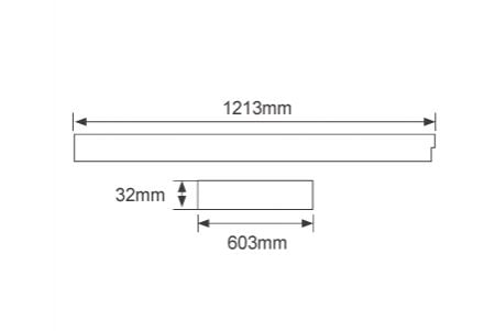 LED Panel Light D-42PD45D-EGR1 Drawing