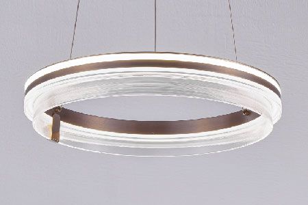 Suspension lumineuse à anneau LED moderne 50W Chaud - Suspension lumineuse à anneau LED moderne 50W Chaud