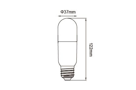 Lâmpada Residencial LED LED-E27F10WR9 Desenho