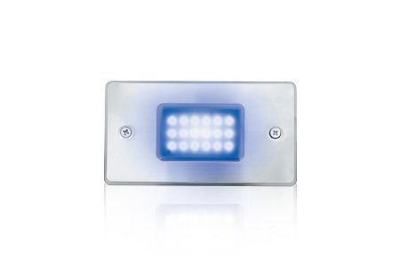 LED Step Light Visual Guidance Silver 1.5W Yellow - LED Step Light Visual Guidance Silver 1.5W Yellow