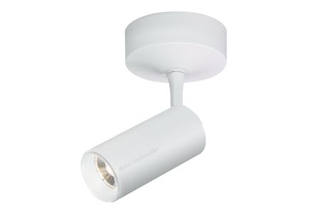 LEDトラックライト サーフェスマウント ホワイト ブルーハザードフリー 15W 暖白色 - LEDトラックライト サーフェスマウント ホワイト ブルーハザードフリー 15W 暖白色