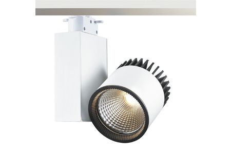 ضوء المسار الأسود الماسي LED 45W أبيض دافئ - ضوء المسار الأسود الماسي LED 45W أبيض دافئ