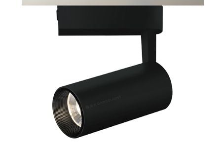 Lumière de piste Qubit LED noire 20W lumière du jour - Lumière de piste Qubit LED noire 20W lumière du jour