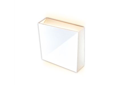 Lumière murale minimaliste LED haut et bas 6W – 3000K blanc chaud | 360LM | Fini blanc | DANCELiGHT® - Lumière murale minimaliste LED haut et bas 6W – 3000K blanc chaud | 360LM | Fini blanc | DANCELiGHT®