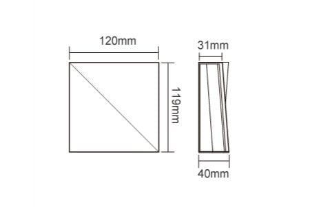 Dibujo de Luz de Pared LED D-26020