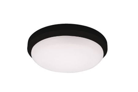 Luz LED à Prova d'Água IP66 Anti UV Alta Eficácia Preta 16W Luz do Dia - Luz LED à Prova d'Água IP66 Anti UV Alta Eficácia Preta 16W Luz do Dia