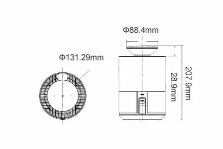 Lampe anti-moustiques D-MKHP5 Dessin