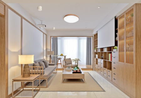 Standard Living Rooms (4–6 pings): Larger living rooms typically require higher lumen and wattage levels. We recommend choosing a ceiling light with 4500–5000 lumens and 50 watts to ensure uniform lighting and avoid shadowy areas.