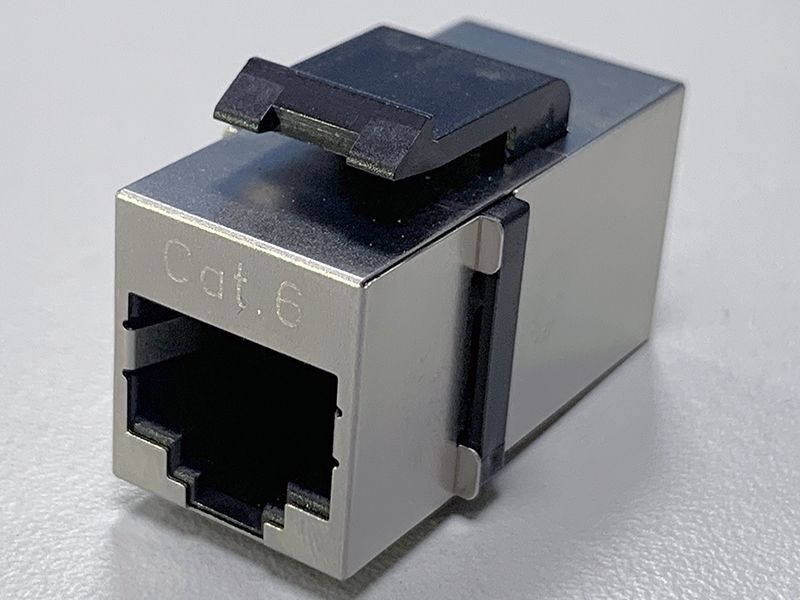 Cat 6 RJ45 Inline Coupler | Fluke Approved Ethernet Connector - JCON