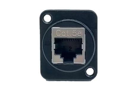 Cat5 Inline Module Cat 5e Shielded Inline Coupler Panel Mount | JCON