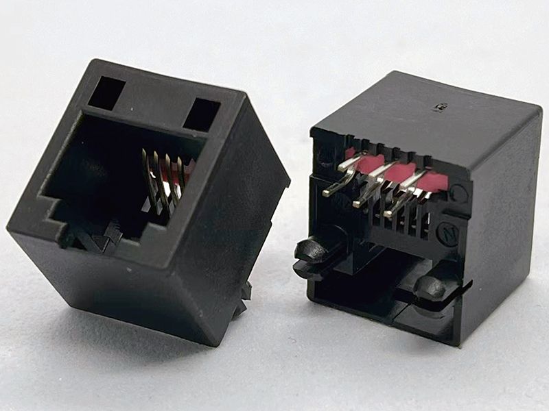 Conector Rj61 Ultra Slim Top Entry RJ11 Jack 6P6C Connector | JCON