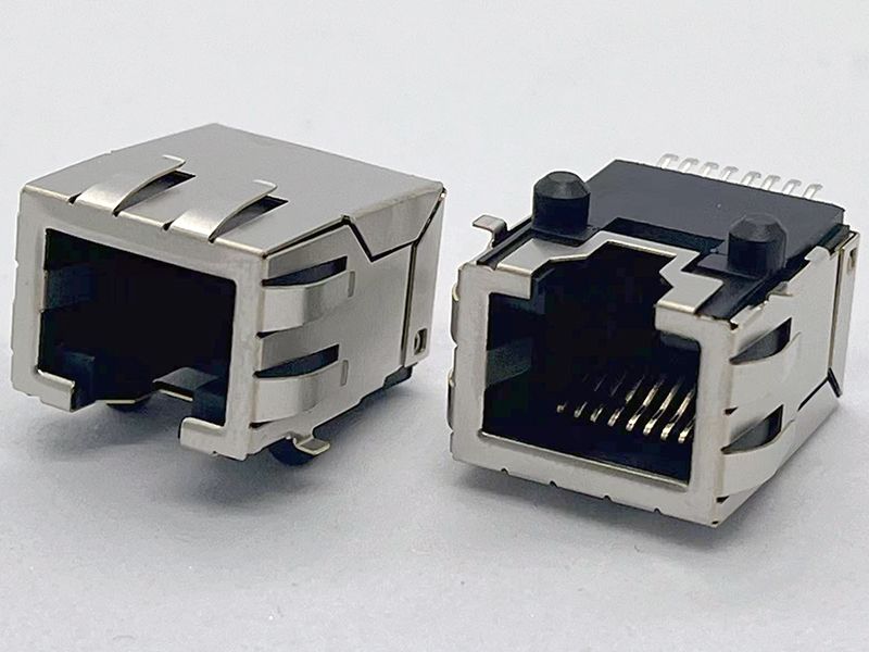 Space-Saving RJ45 Jack for Smart Meters | JCON Shielded 8P8C Connector