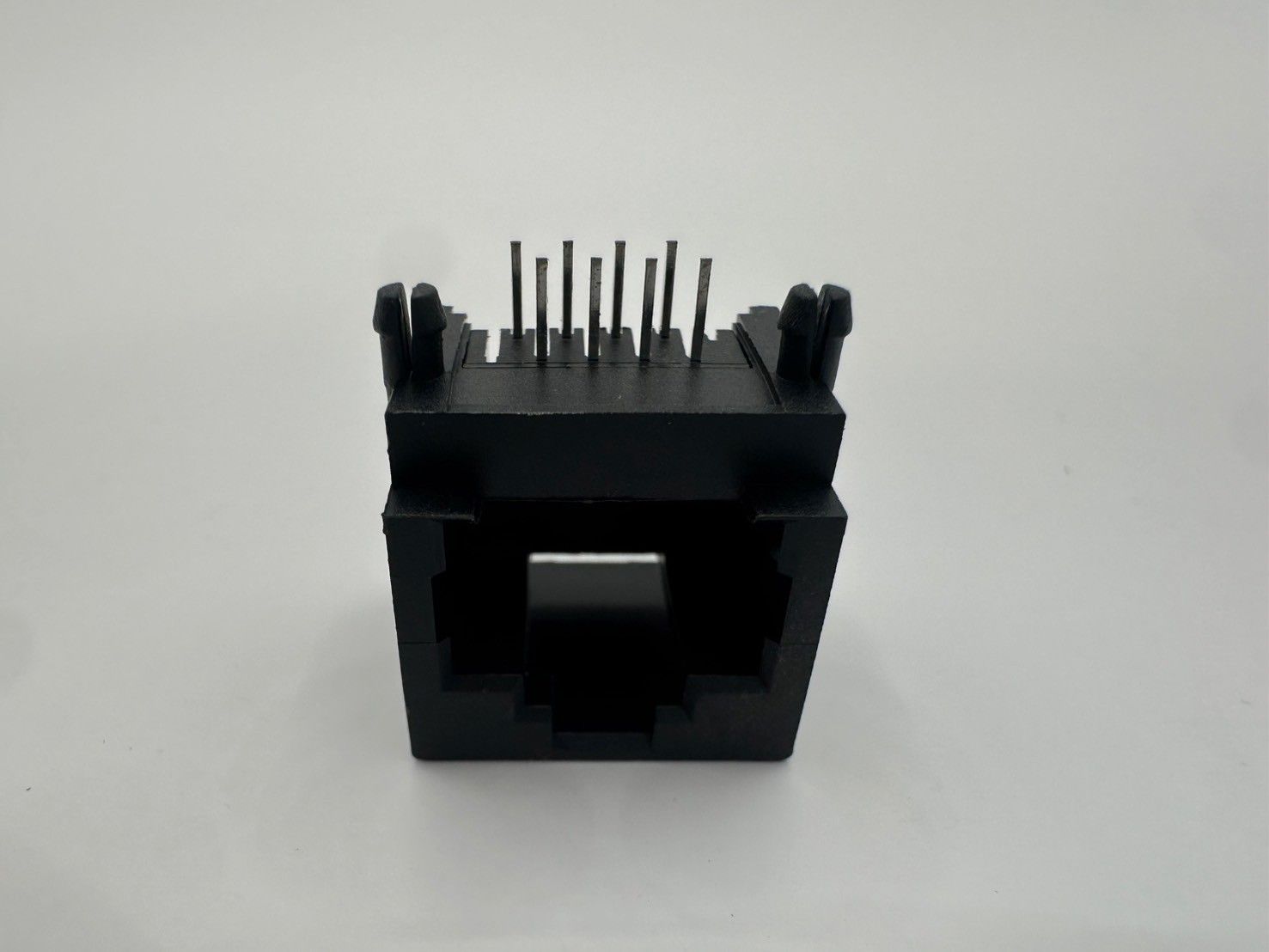Compact Latch Up RJ45 Side Entry Connector | JCON 8P8C Ethernet Jack