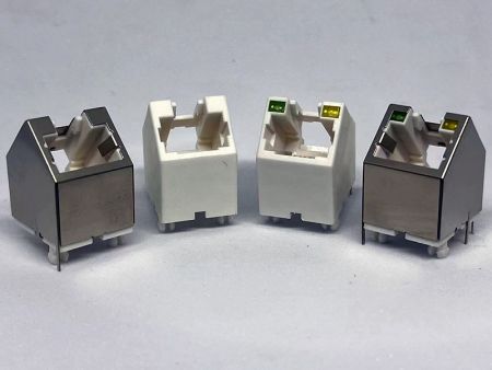 45-Grad-Winkel RJ45-Stecker / Buchse - 45-Grad-Winkel RJ45-Stecker / Buchse