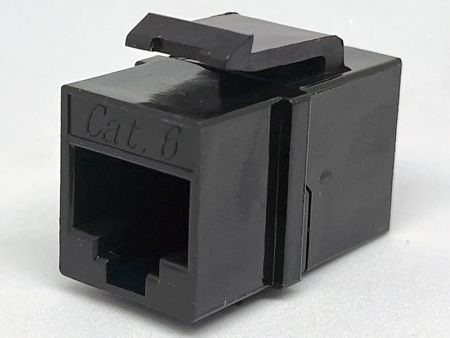 Cat6 RJ45 Inline Coupler Jack Unshielded