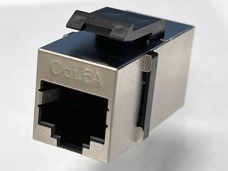 Cat 6A RJ45 Inline Coupler - Cat 6A Connector/Jack