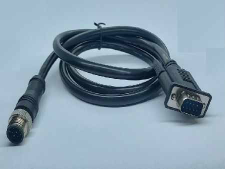 D-SUBからM12 8M Aコード L=1000MM - D-SUB-to-M12-8M-Aコード-L=1000MM