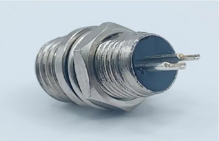 GX12 Aviation Waterproof Socket 2 Male Core (Back view)
