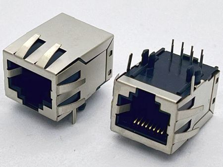 Conector de bloqueo RJ45 sobresaliente para hardware de redes - Conector de bloqueo RJ45 sobresaliente para hardware de redes