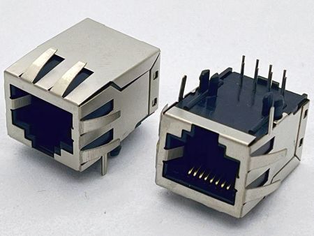 Übertreffender RJ45-Rasten-Down-Stecker für Netzwerk-Hardware - Übertreffender RJ45-Rasten-Down-Stecker für Netzwerk-Hardware