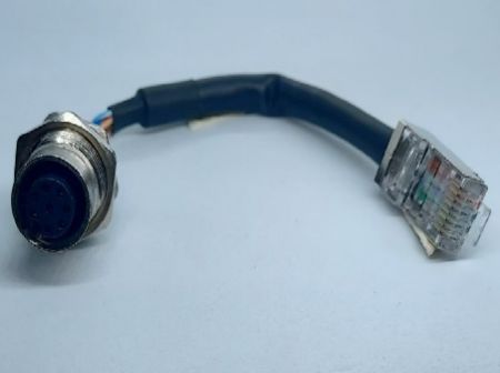 LANケーブル、プラグ8ピンからM12 8F Aコード - LANケーブル、プラグ8ピンからM12 8F Aコード