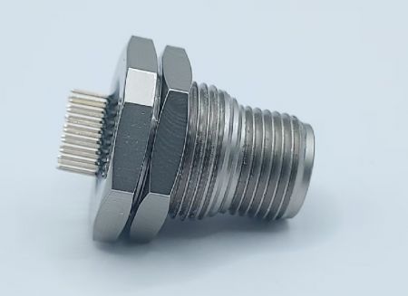 M12 Přední montáž Typ C PCB Typ (boční pohled)