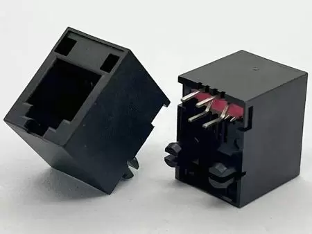 Micro Size Top Entry Modular RJ9 Jack