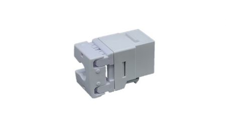 RJ45 8P8C UTP 180° KEYSTONE Cat.6A (Vista lateral)