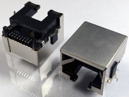 Ultra Low Profile RJ45 Connector for Networking Hardware Integration - Ultra Low Profile RJ45 Connector for Networking Hardware Integration