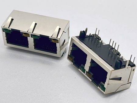 超小型高効率リンクアップラッチLED RJ45ジャック - 超小型高効率リンクアップラッチLED RJ45ジャック