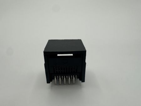 Mini-Seiteneingangs-PCB-Buchse für die Integration von Smart Metern (Rückansicht)