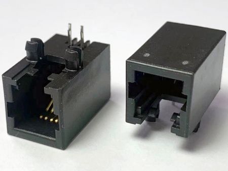 Seitenanschluss RJ9 Niedrigprofil-Buchse - Seitenanschluss RJ9 Niedrigprofil-Buchse