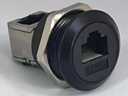 뒷면 나사 잠금 금속 RJ45 커플러 - 뒷면 나사 잠금 금속 RJ45 커플러