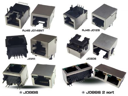 RJ45-Steckverbinder mit seitlichem Eingang - RJ45-Steckverbinder mit seitlichem Eingang
