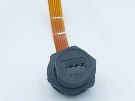 Thread Waterproof Nano Sim Male to Female Extension Flat FPC Cable Extender L=200mm - Thread-Waterproof-Nano-Sim-Male-to-Female-Extension-Flat-FPC-Cable-Extender-L=200mm