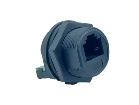 Gewindewasserdichter RJ12-Stecker zu 2x3 PCB-Löten - Thread-Waterproof-RJ12-Jack-to-2x3-PCB-Solder