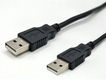 USB2.0 AM To AM 케이블 조립, L=1000mm - USB2.0-AM-To-AM-케이블-조립,-L=1000mm